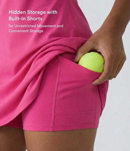 Robe Flowea™ – Robe Sport Femme Ultra Douce à Short Intégré
